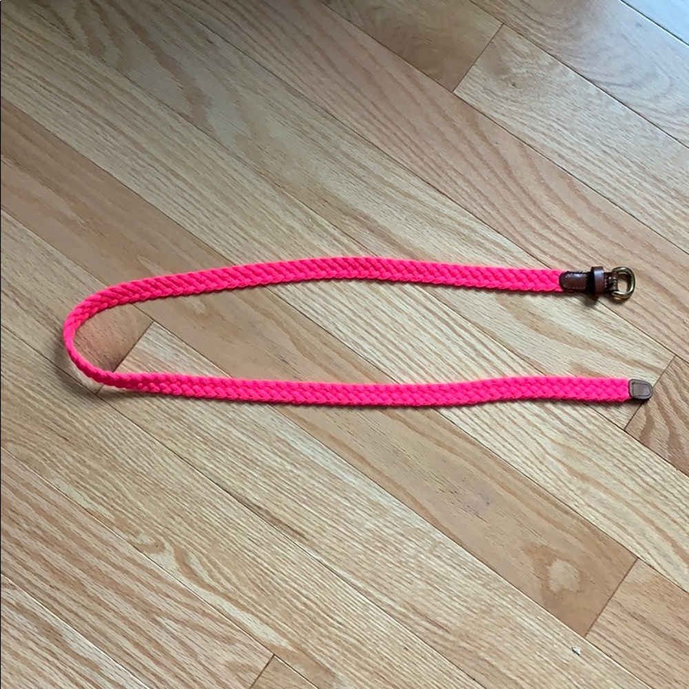 J Crew Neon Belt